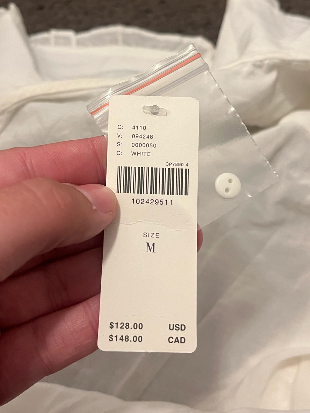Anthropologie Pilcro Kiera Floral Dainty White Blouse NWT NEW - Picture 6 of 12